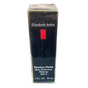 Elizabeth Arden Flawless Finish Bare Perfection Makeup SPF 8 Mahogany 45 Sealed